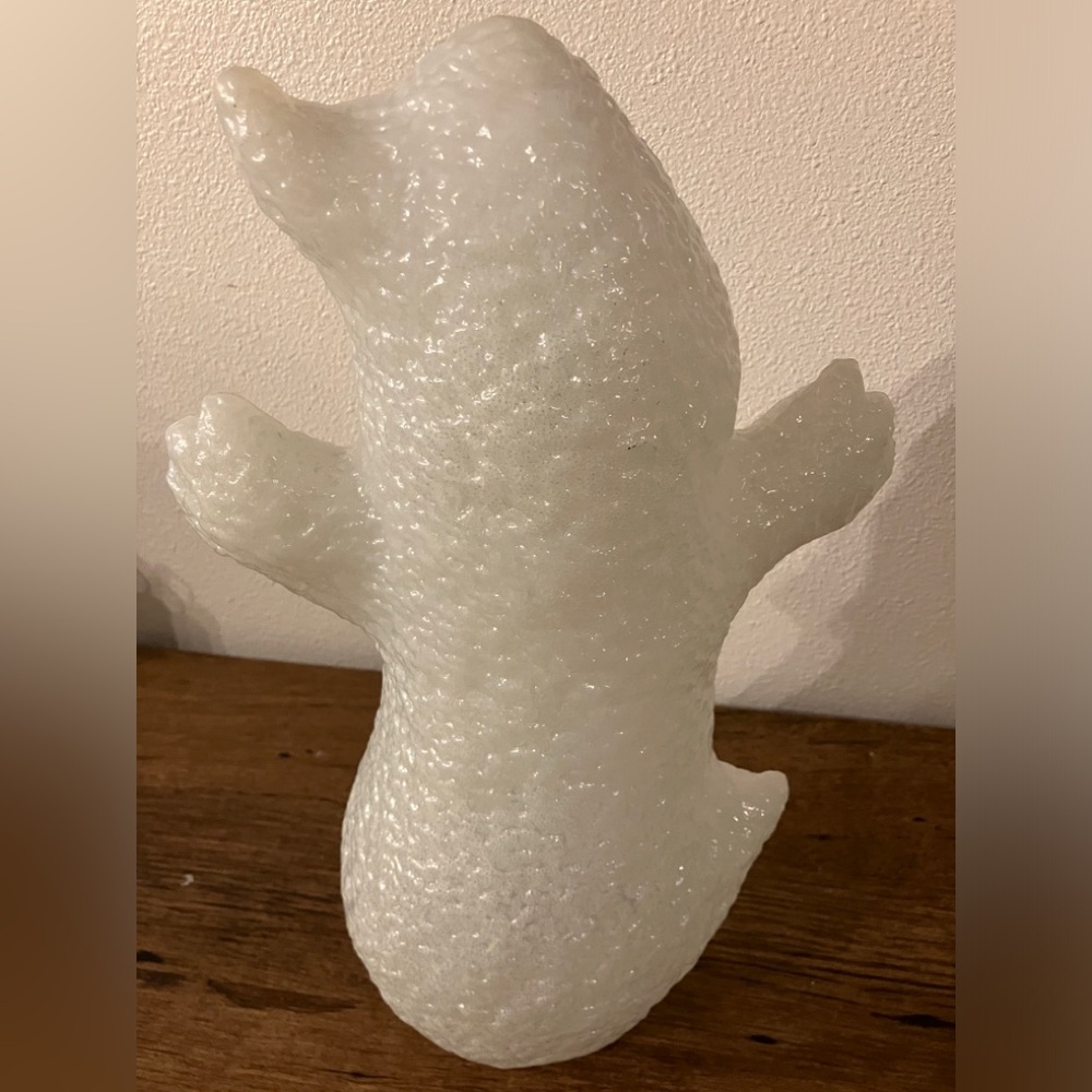 LED fiber optic type melted plastic popcorn changing color ghost lamp battery - Picture 6 of 10